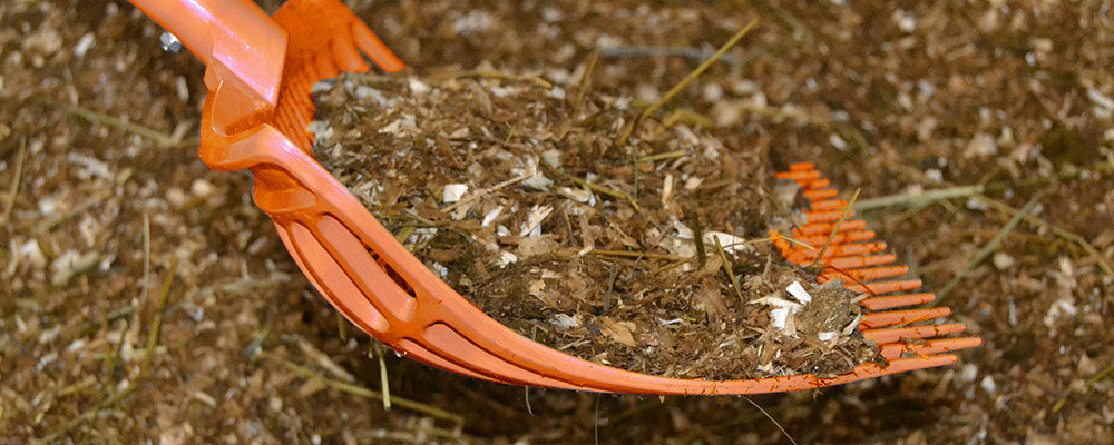 Dunggabel ohne Stiel Orange