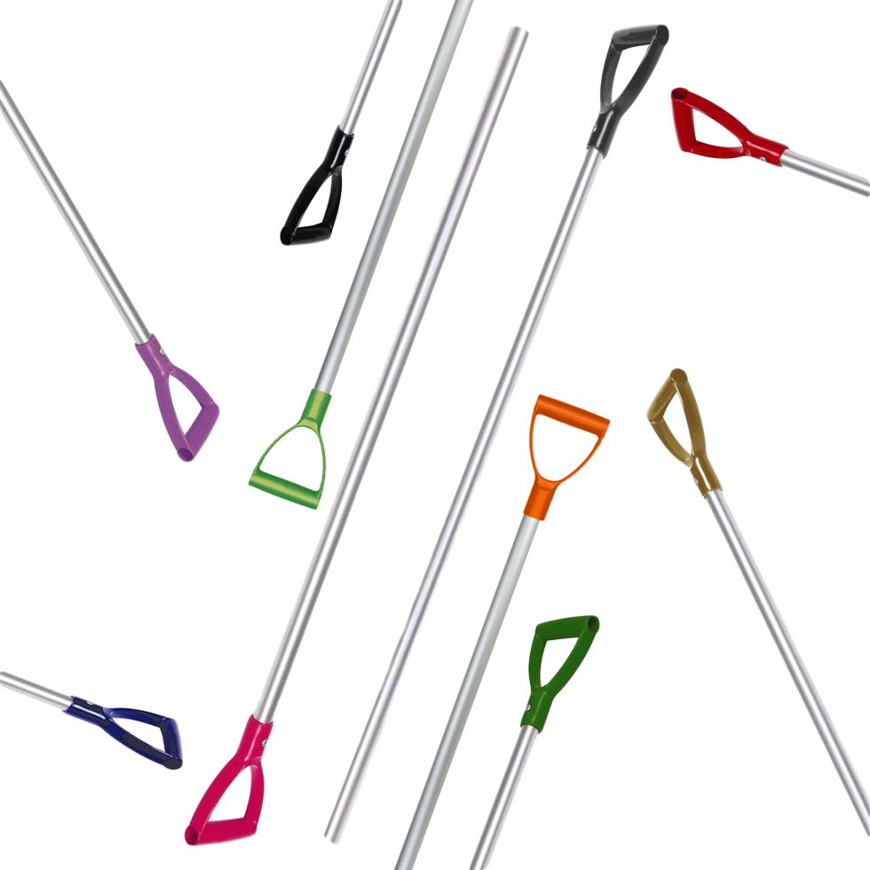 Dunggabel Stiel 115 cm Lila