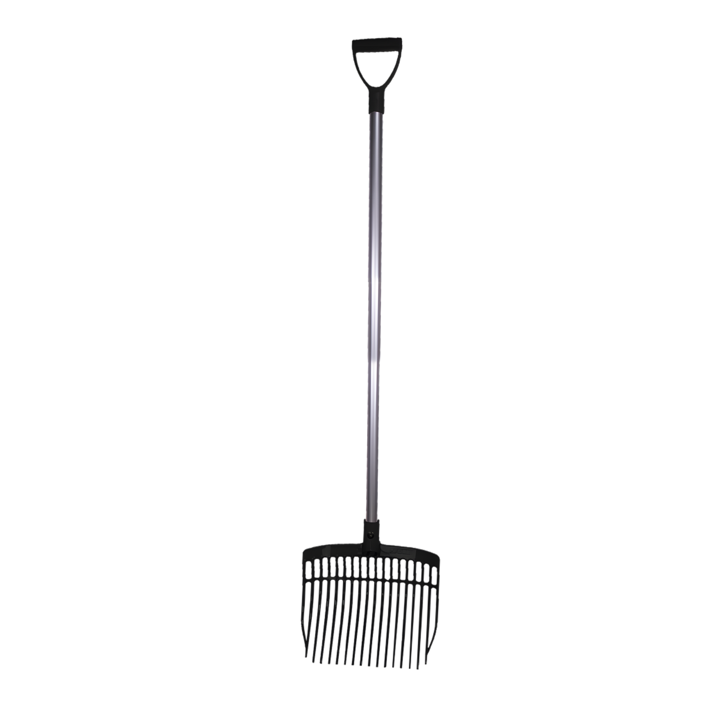 Mistgabel komplett (mit Stiel 115 cm) Schwarz