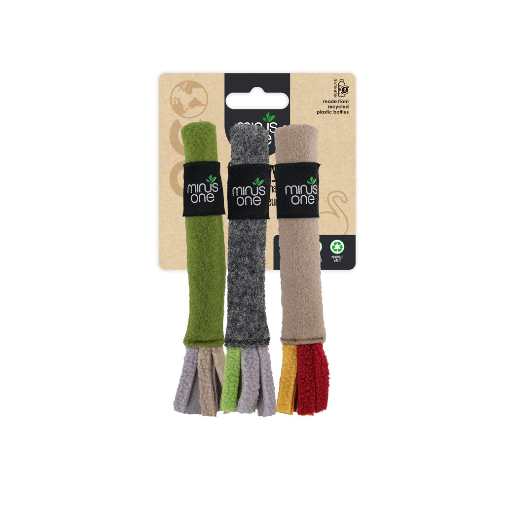Minus One Classic Felt Cat Toys Sticks by Hoffreund