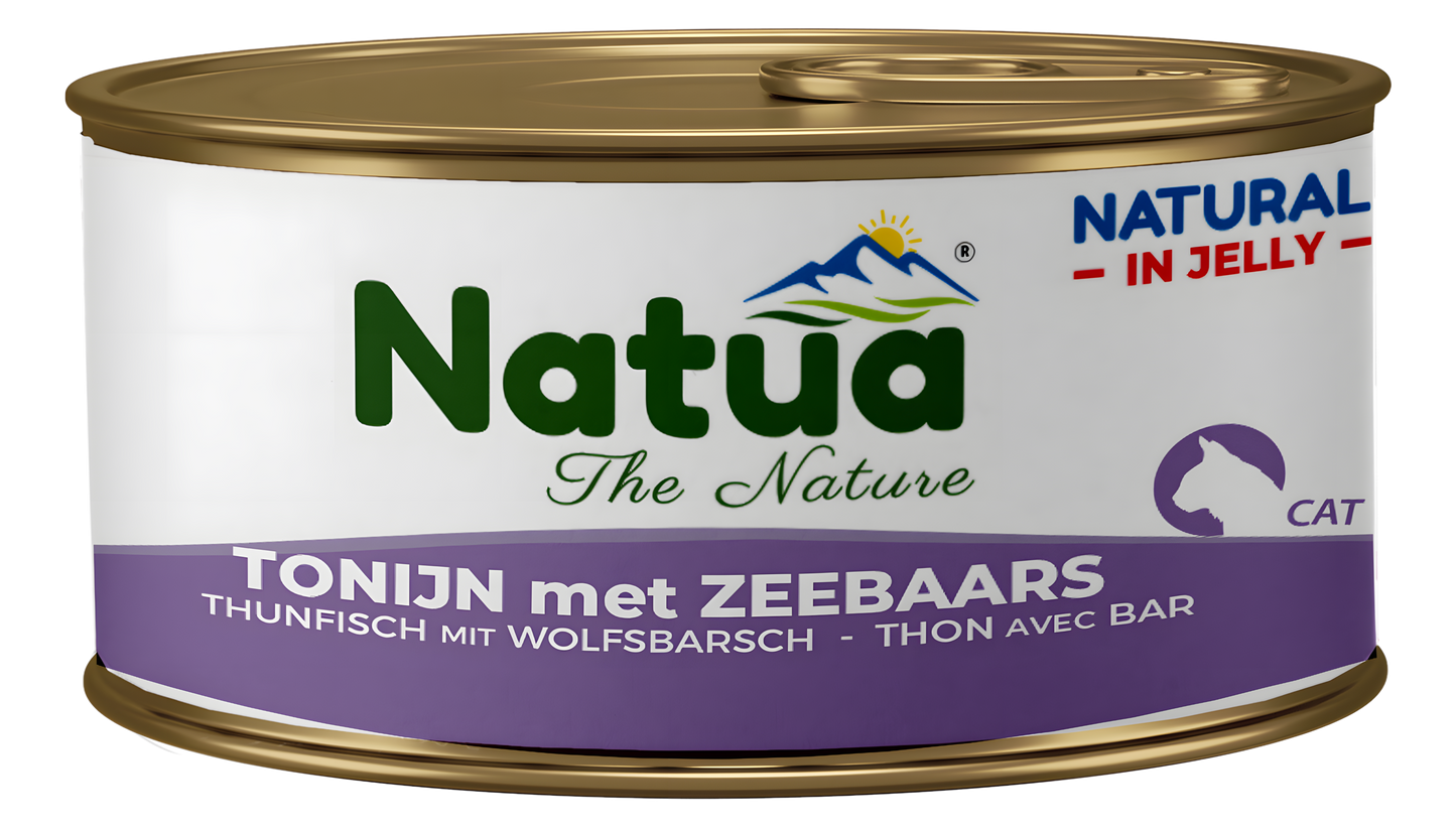 Natua Katze Jelly Thunfisch mit Seebarsch 85 g by Hoffreund