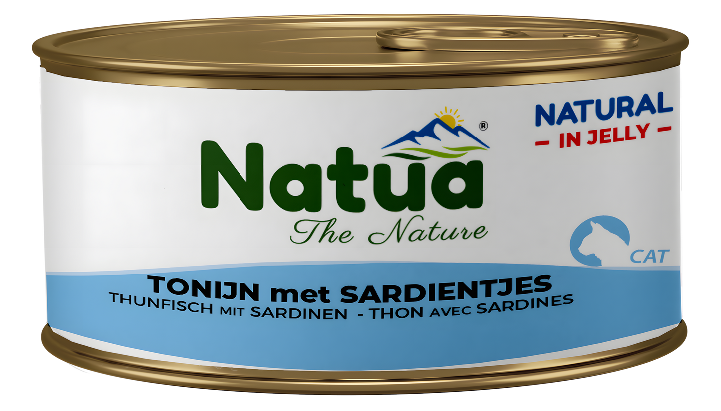 Natua Katze Jelly Thunfisch mit Sardinen 85 g by Hoffreund