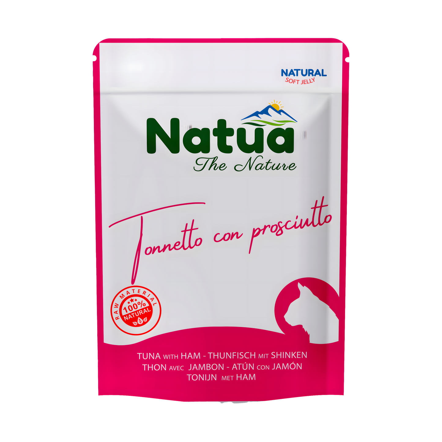 Natua Katze Pouch Thunfisch mit Schinken 70 g by Hoffreund