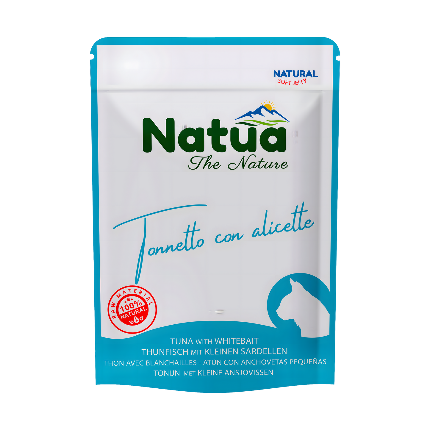 Natua Katze Pouch Thunfisch mit kleinen Sardellen 70 g by Hoffreund