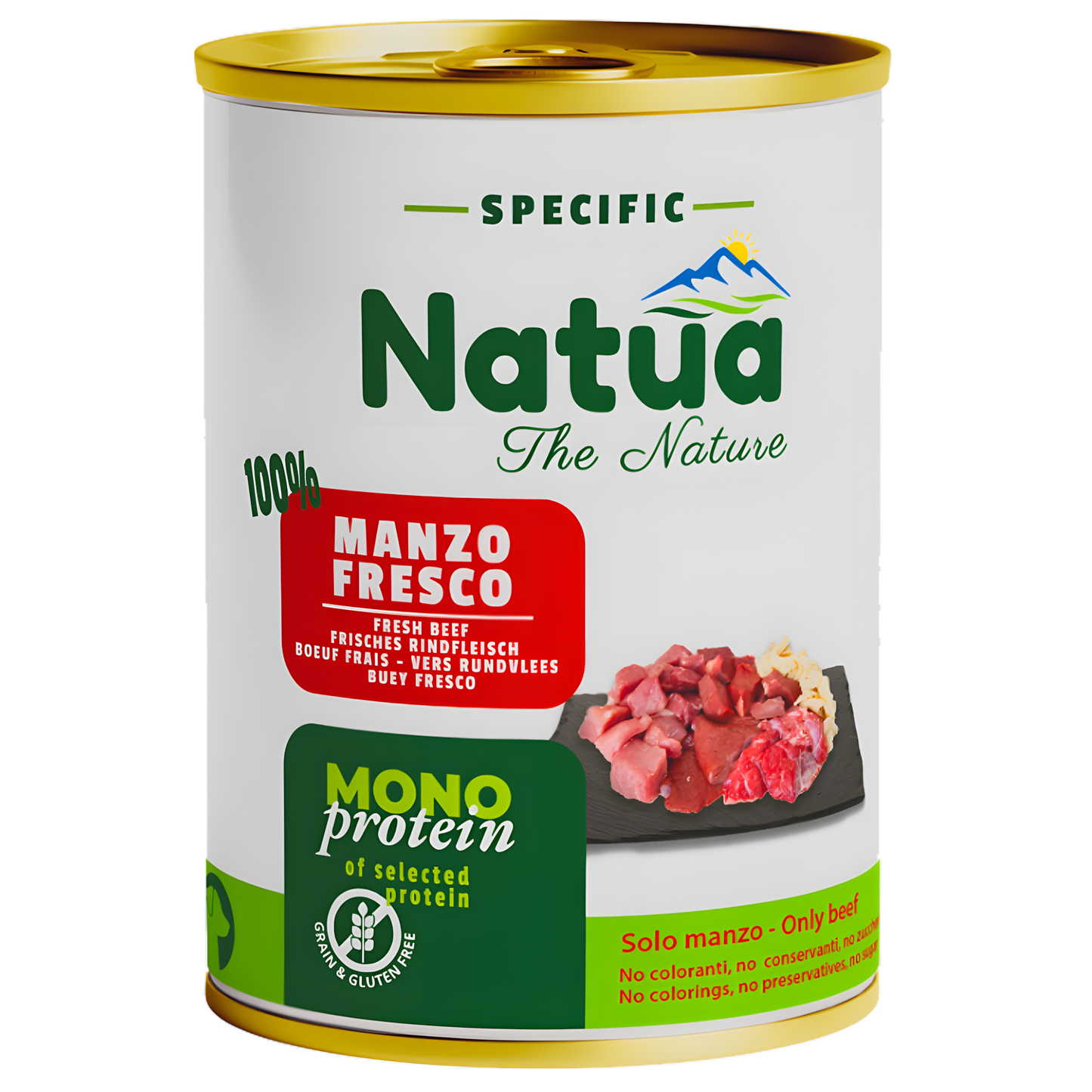 Natua Specific Mono Protein Hund Rindfleisch 400 g by Hoffreund