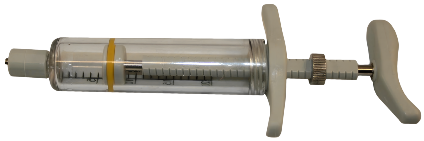 Nylon Spritze 20ml Luer Lock einstellbar 20 ml by Hoffreund