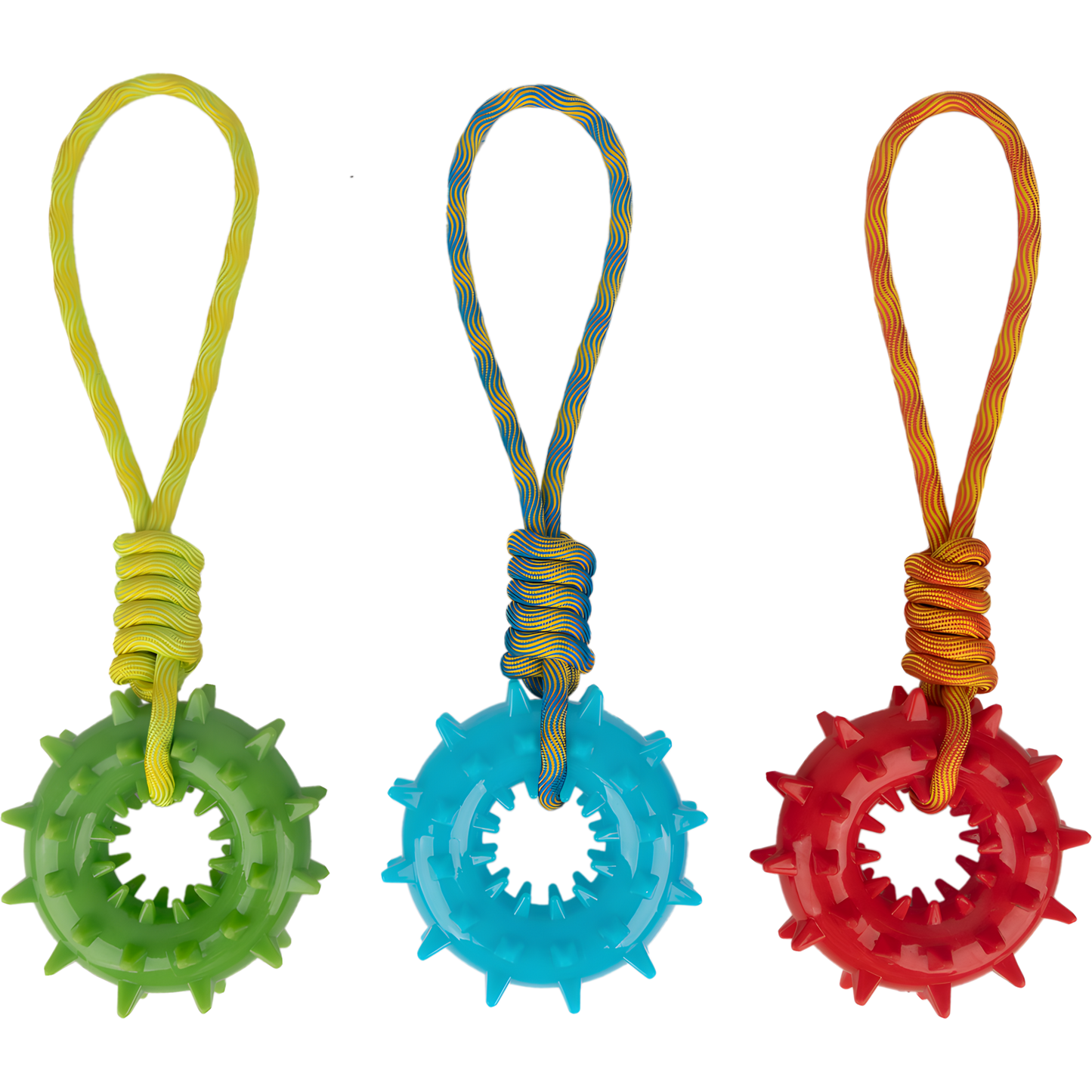 Pawise Play-N-Tug Ring With Handle by Hoffreund