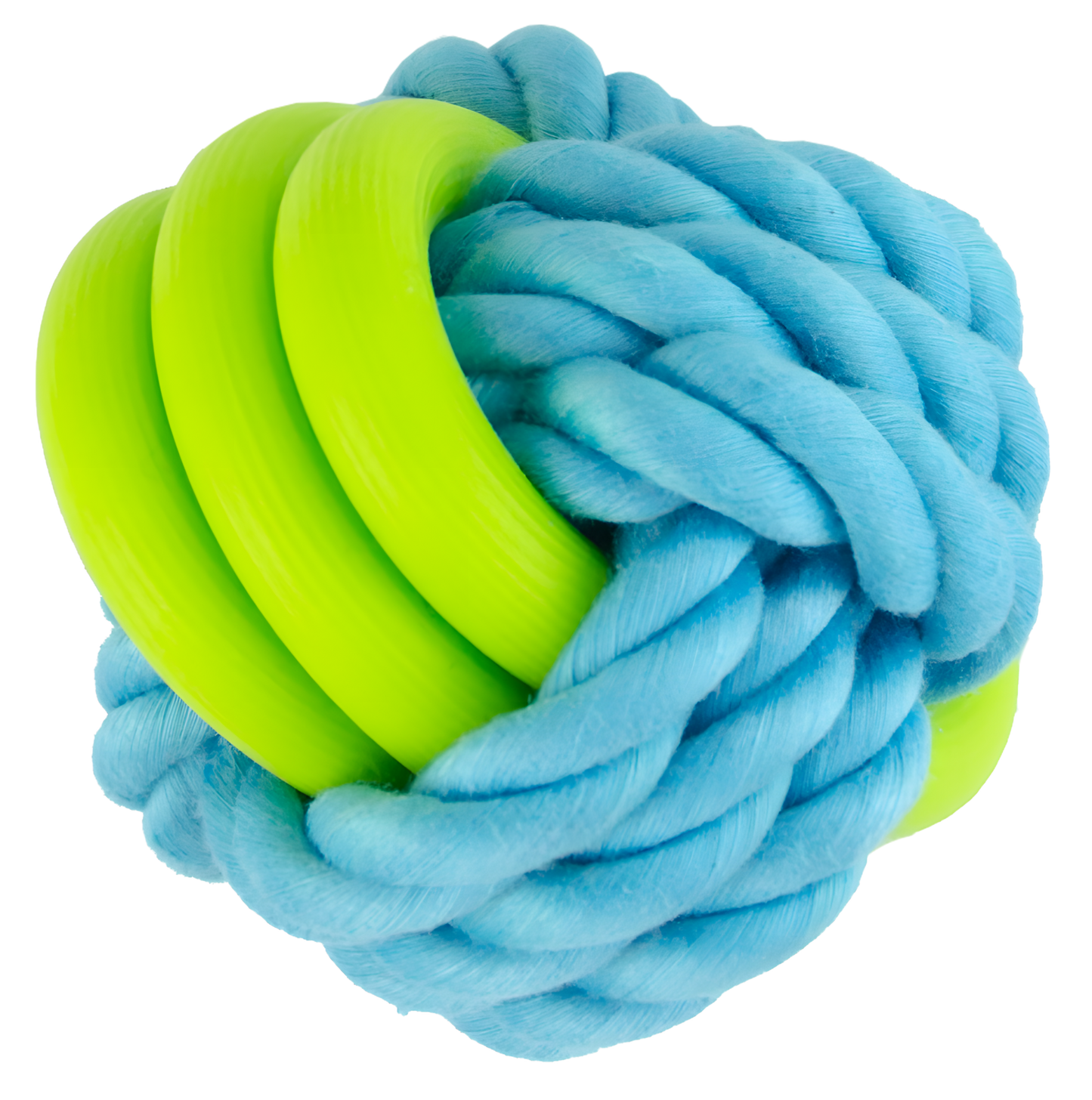 Pawise Fetch & Play Twin Rope Ball by Hoffreund