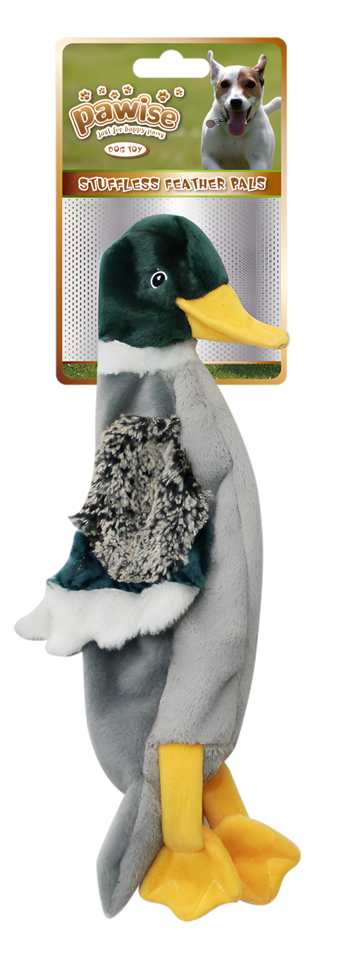 Pawise Stuffless Feather Pals Ente L by Hoffreund