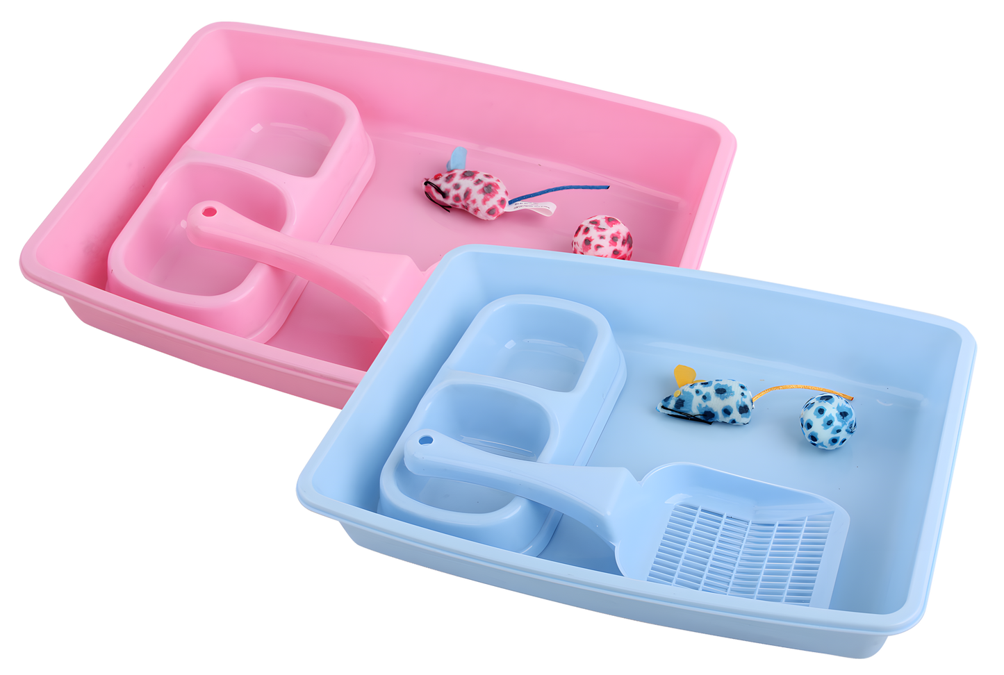 Pawise Kitten Starter Set Rosa by Hoffreund