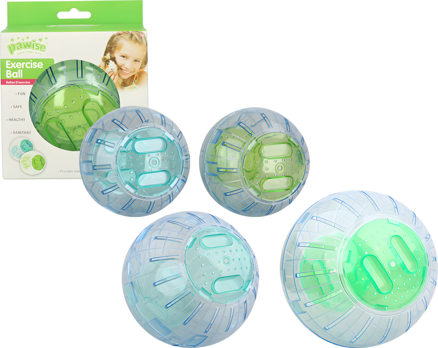 Pawise Exercise Ball L - 25 cm by Hoffreund