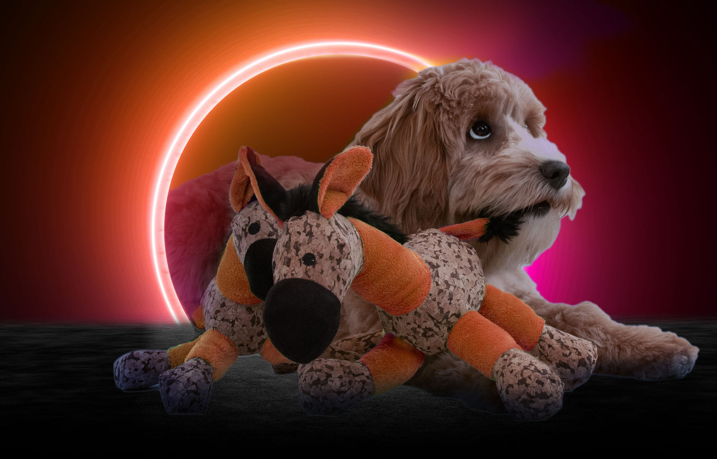 Retrodog Donkey Orange S by Hoffreund