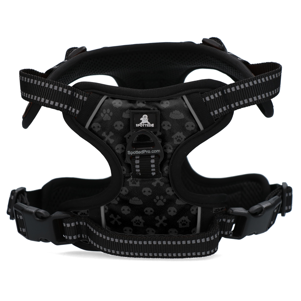 Spotted! Pro No Pull Harnas Dunkelgrau XL