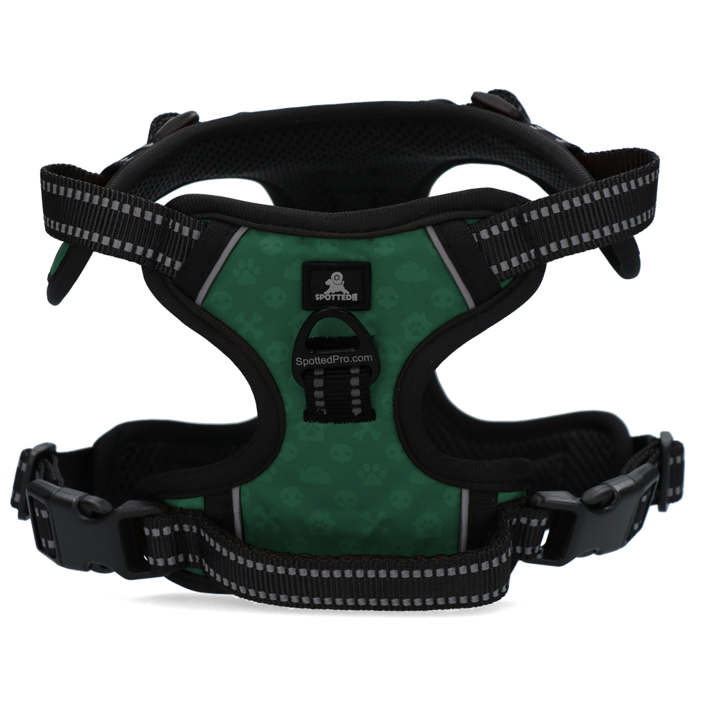 Spotted! Pro No Pull Harnas Grün XS