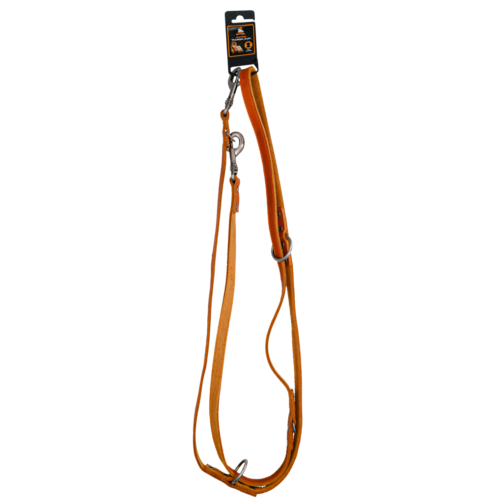 Spotted! Pro Leder Trainingsleine Cognac 1,6 x 250 cm