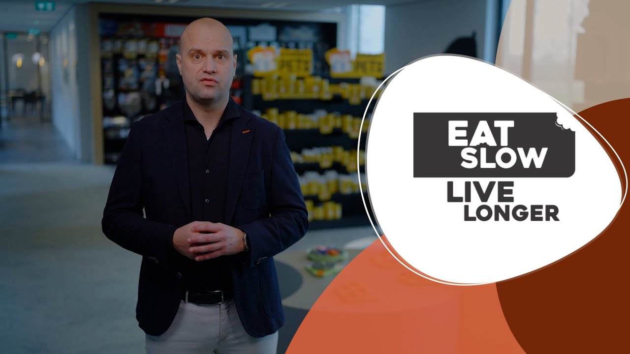 Eat Slow Live Longer Lick Mat Duo L Rot