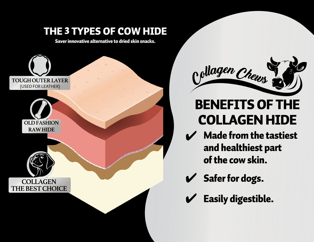 Luna's Choice Collagen Chews Stick Lachs M