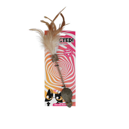 Addicted! Stick with Mouse & Feathers