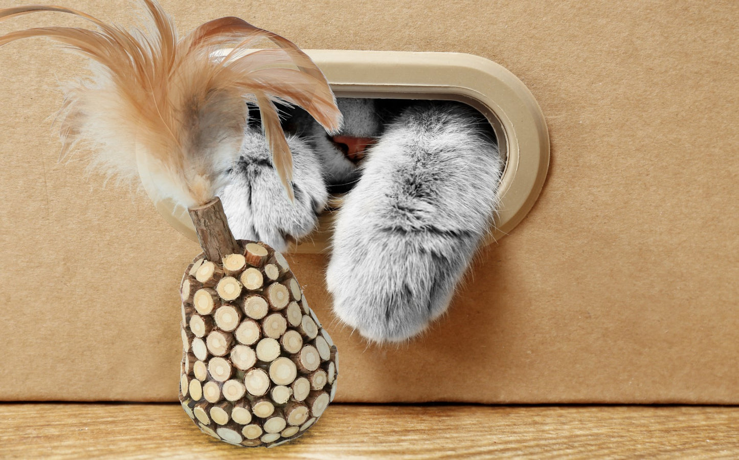 Addicted! Stick with Caterpillar & Feathers