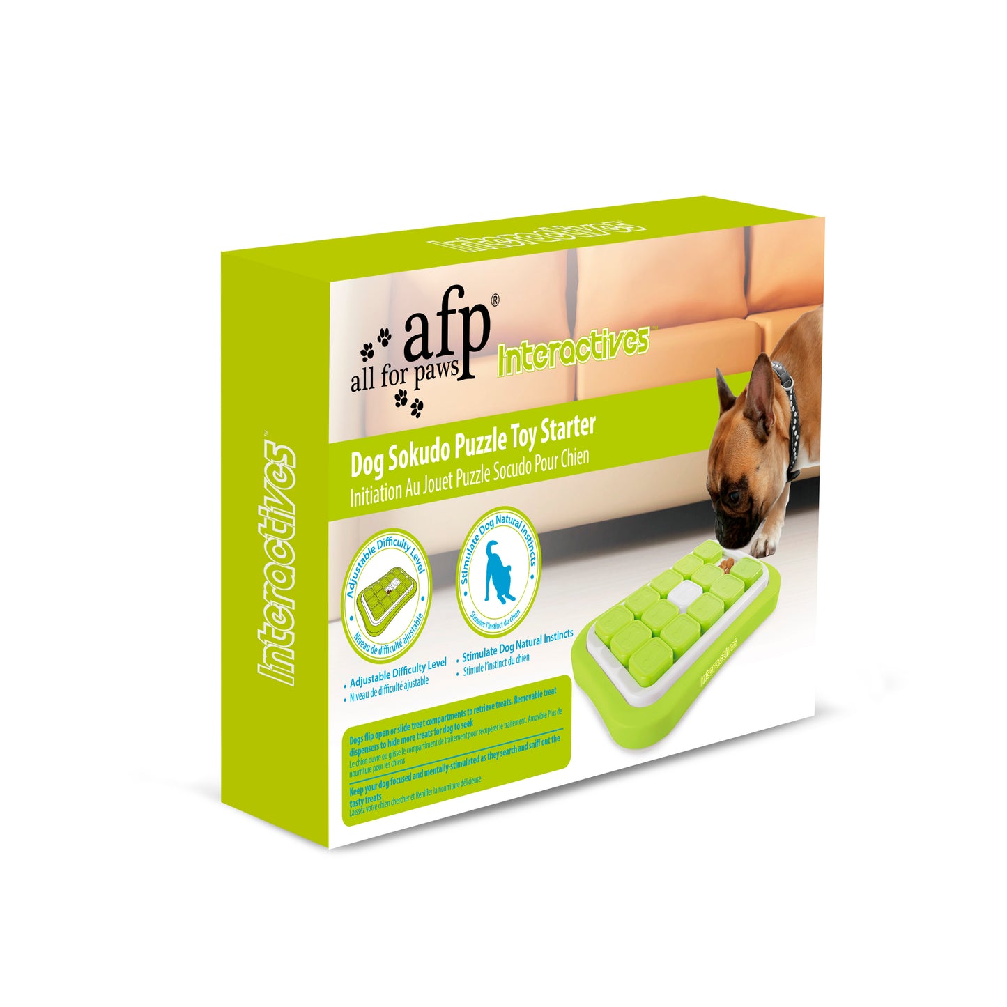AFP Interactives Dog Sokudo Puzzle Toy Starter