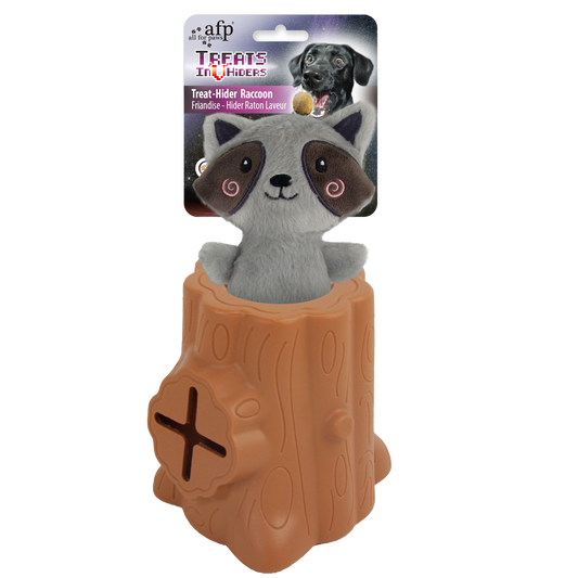 AFP Treats In "V" Hiders - Tree-Hider Waschbär