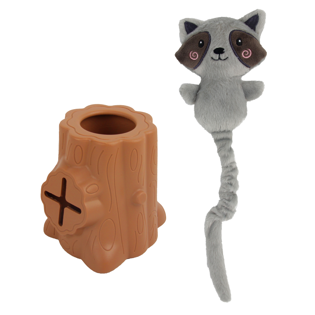 AFP Treats In "V" Hiders - Tree-Hider Waschbär