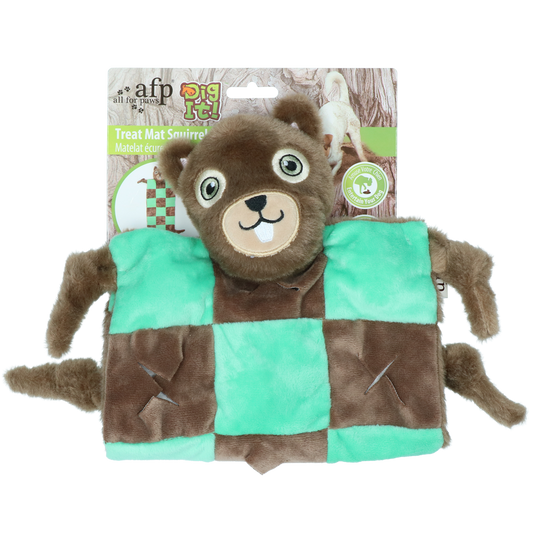 AFP Dig It Treat Mat Square Squirrel