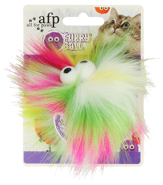 AFP Furry Ball - Fluffy Ball Gelb