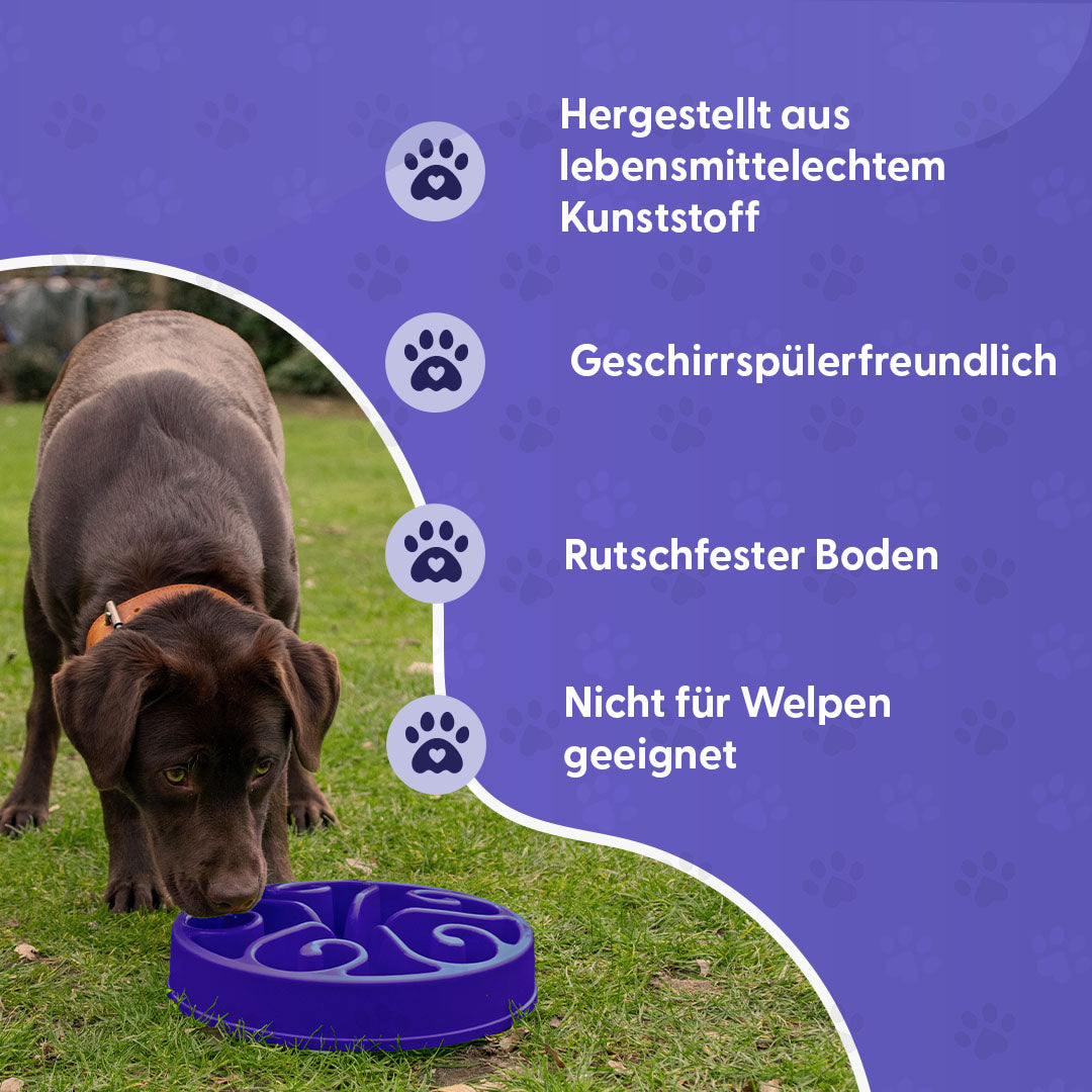 Eat Slow Live Longer Original Blau S