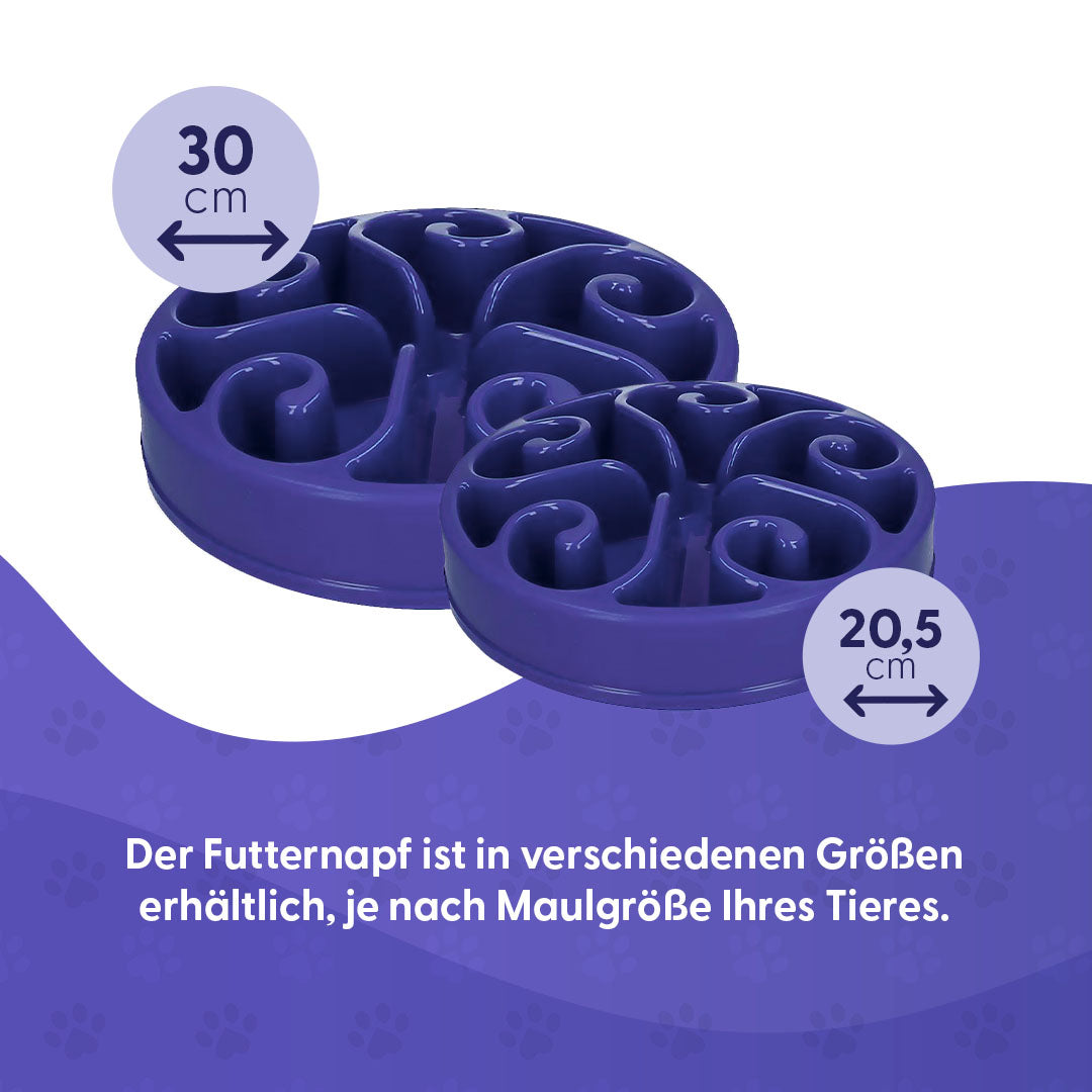 Eat Slow Live Longer Original Blau S