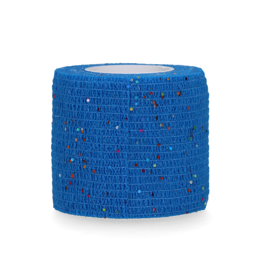 Excellent Animal Glitter Bandage Pro 5 cm - Blau