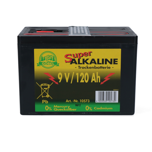 Durobat 9V Trockenbatterie 120Ah (114x166x122 mm)