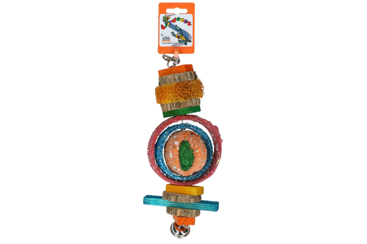 Birrdeeez Holz, Sandstruktur & Glöckchen