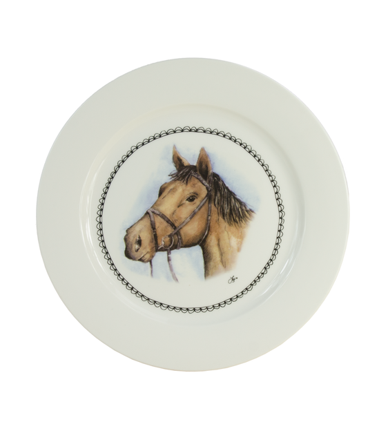 HofundZoo Frühstücksteller Pferd