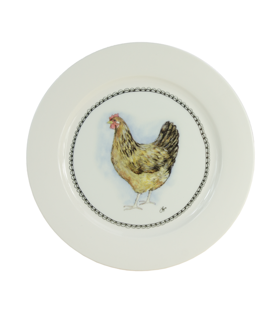 HofundZoo Frühstücksteller Huhn