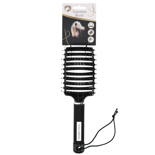 Excellent Horse Supreme Brush Schwarz