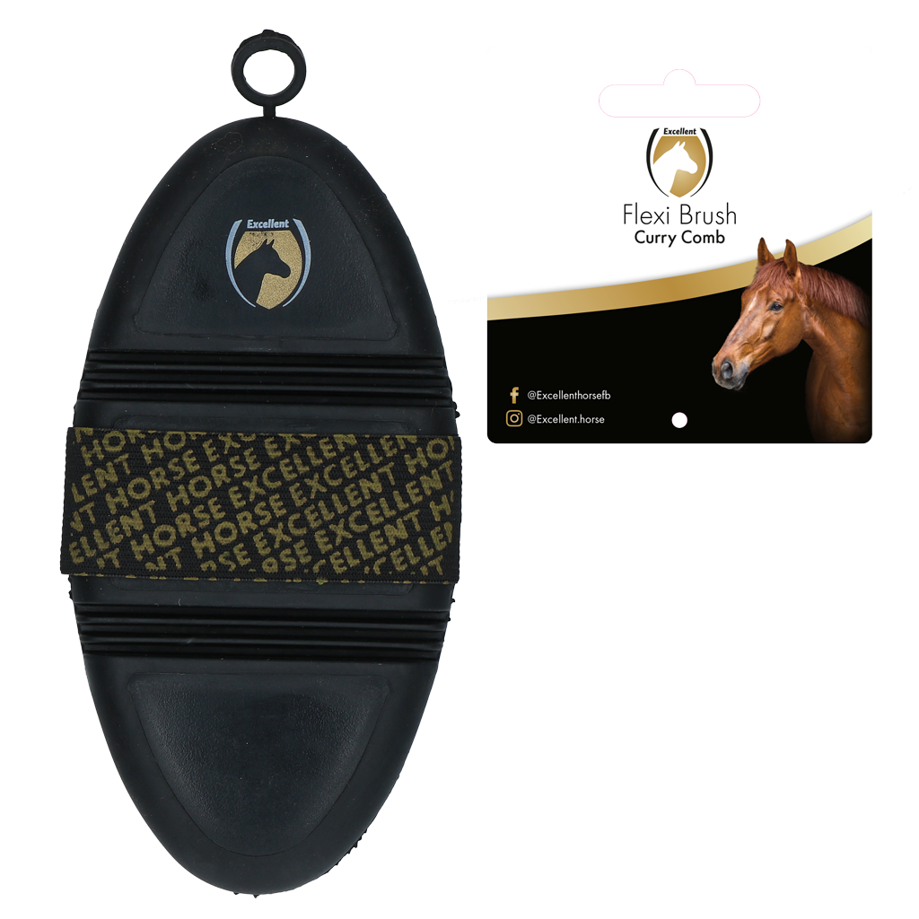 Excellent Horse Flexi Brush Curry Comb