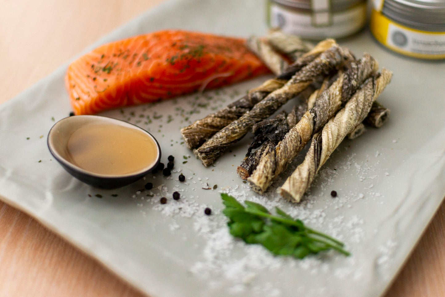 Braaaf Seafood Lachs Roll Sticks - 12 cm