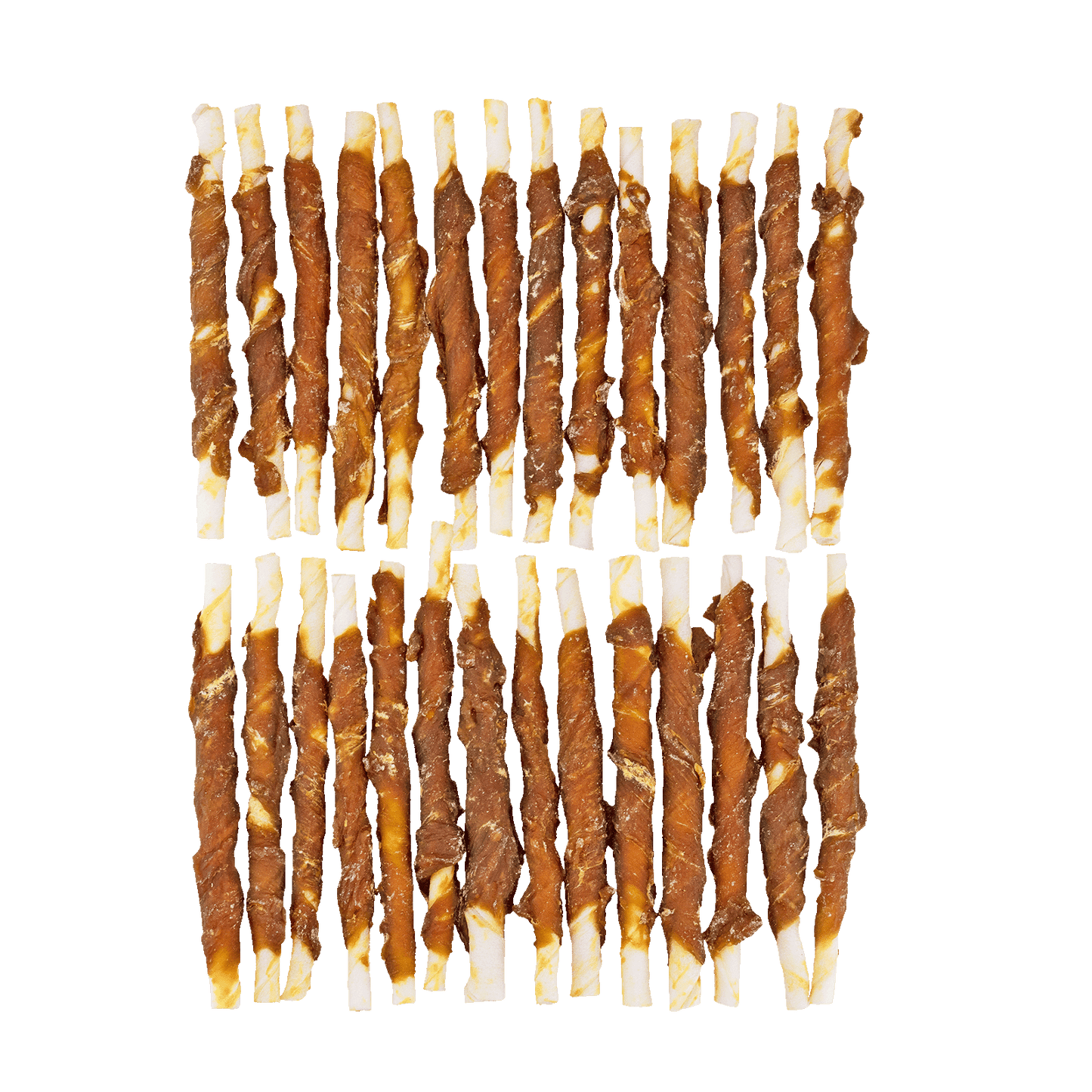 Braaaf Rawhide Roll Sticks Ente - 30 St.