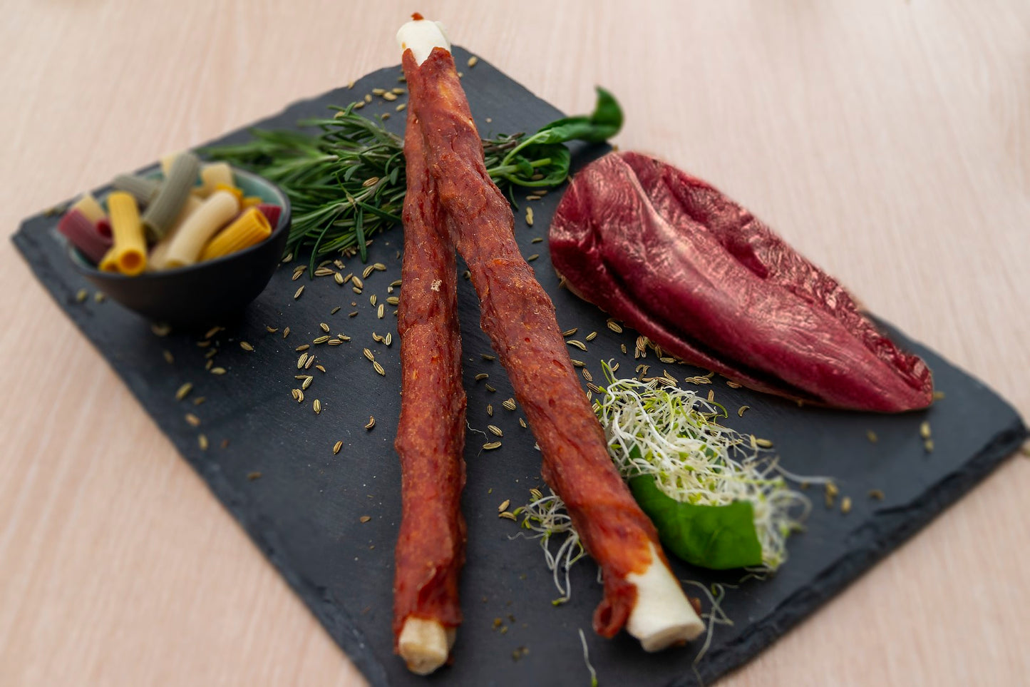 Braaaf Rawhide Twister Ente (3 St.) - 25 cm