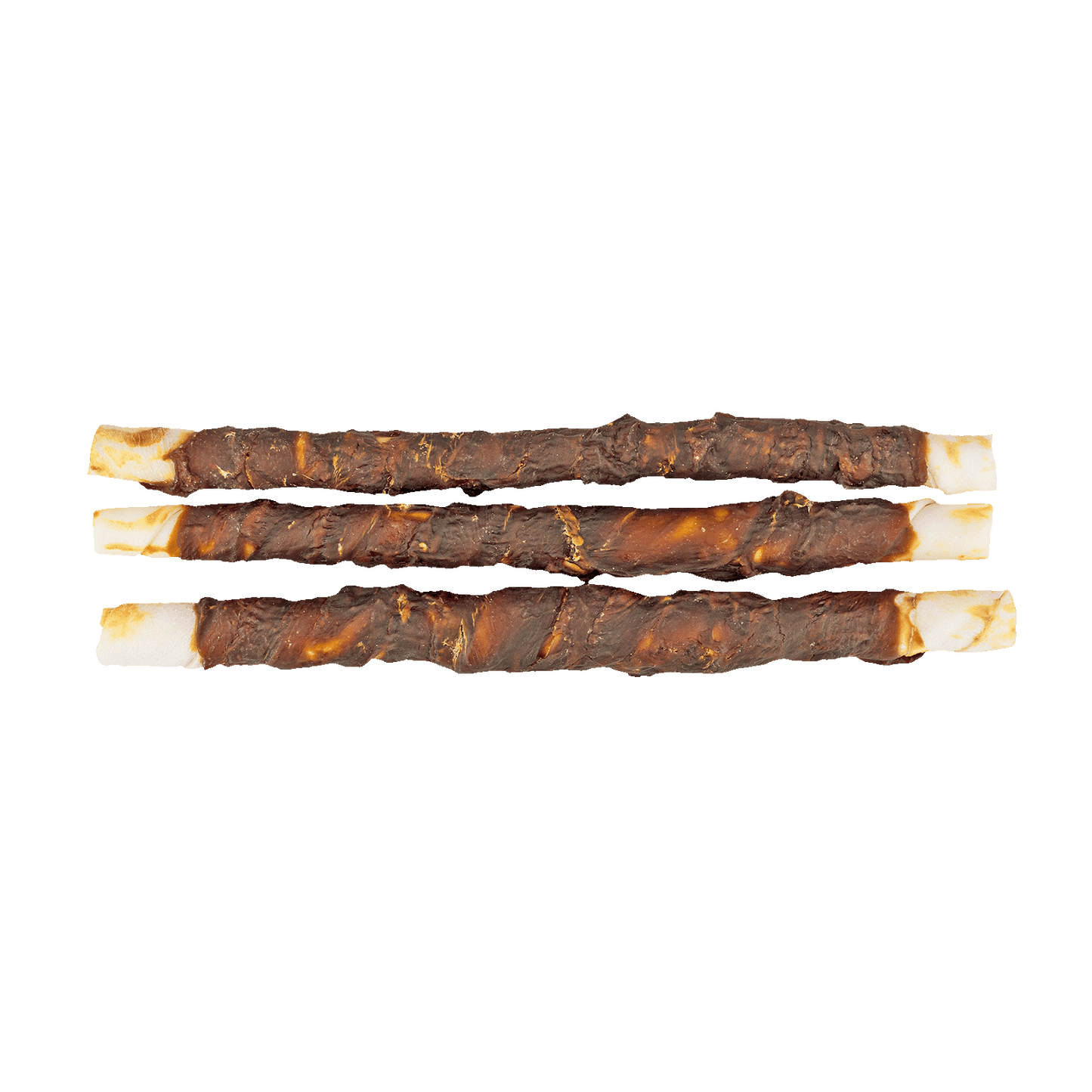 Braaaf Rawhide Twister Ente (3 St.) - 25 cm