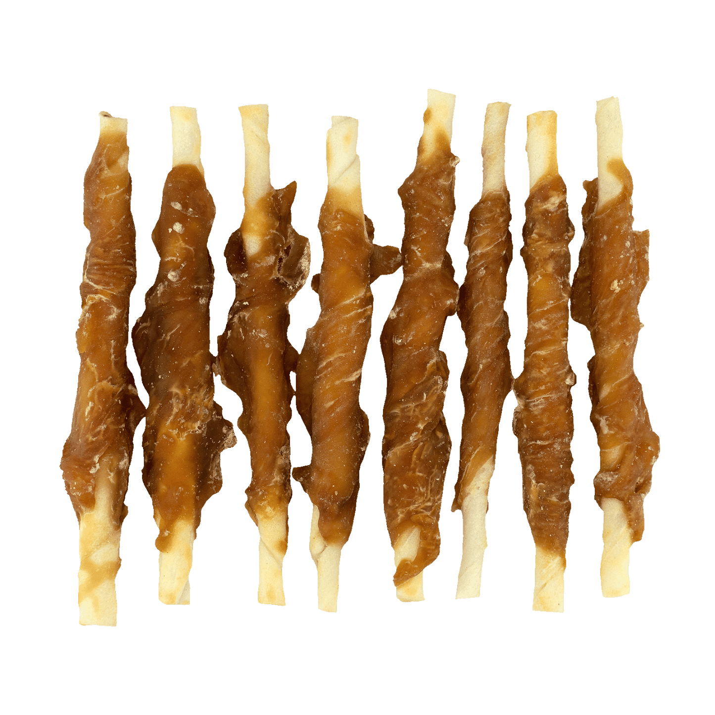 Braaaf Rawhide Roll Sticks Huhn - 8 St.