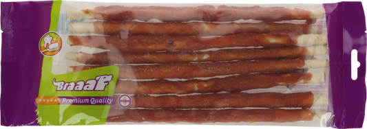 Braaaf Rawhide Twister Ente (8 St.) - 25 cm