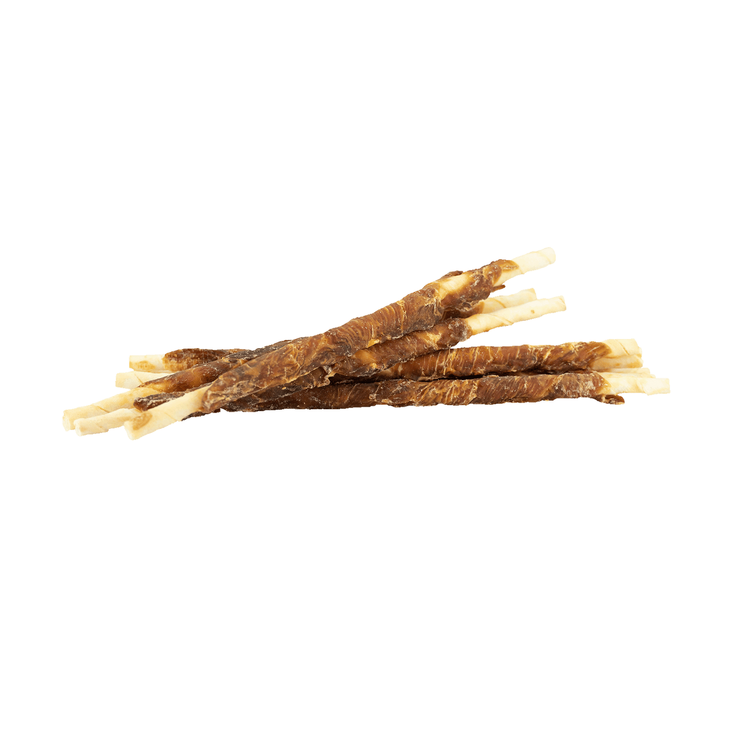 Braaaf Rawhide Twister Huhn (8 St.) - 25 cm