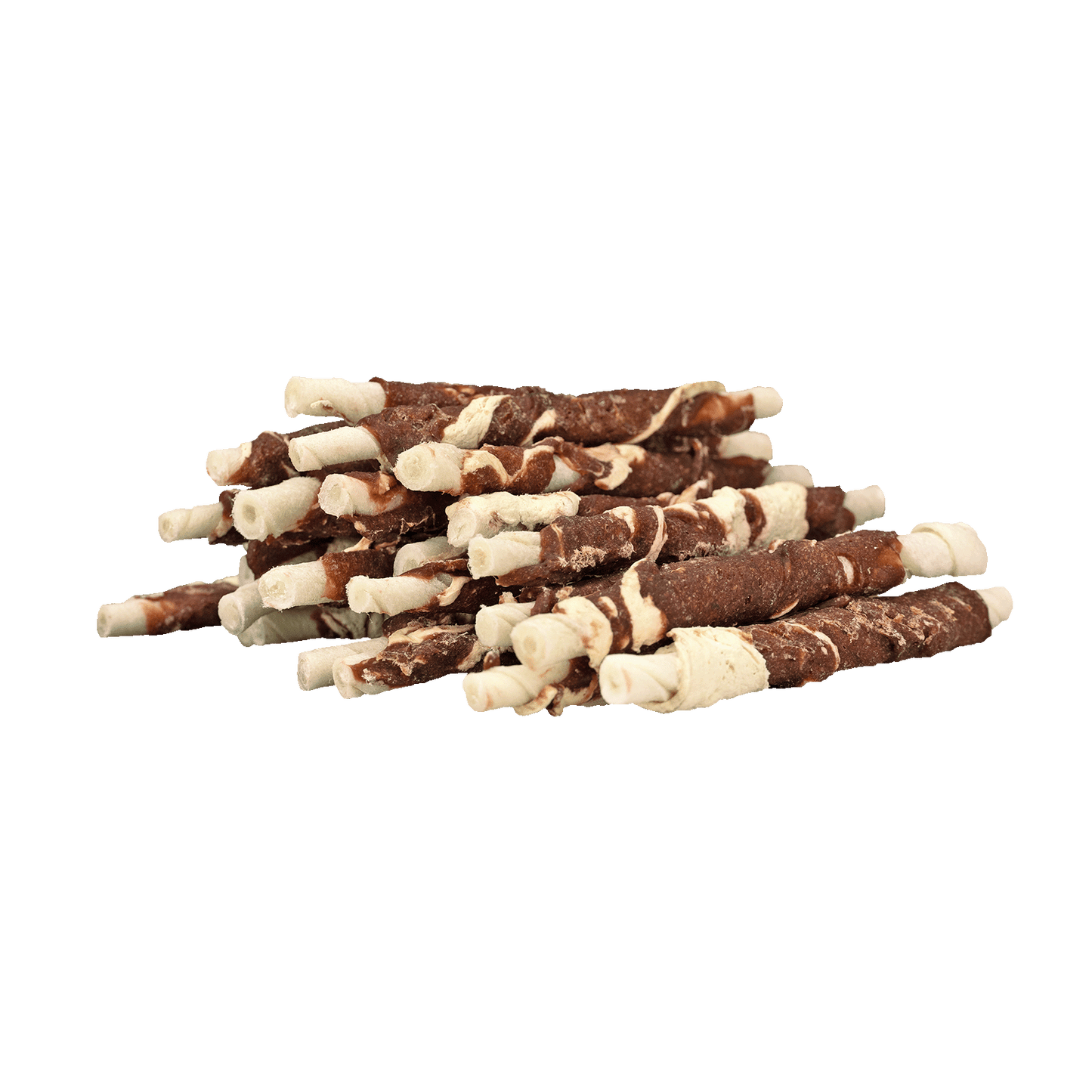 Braaaf Rawhide Roll Sticks Lamm & Fisch - 25 St.