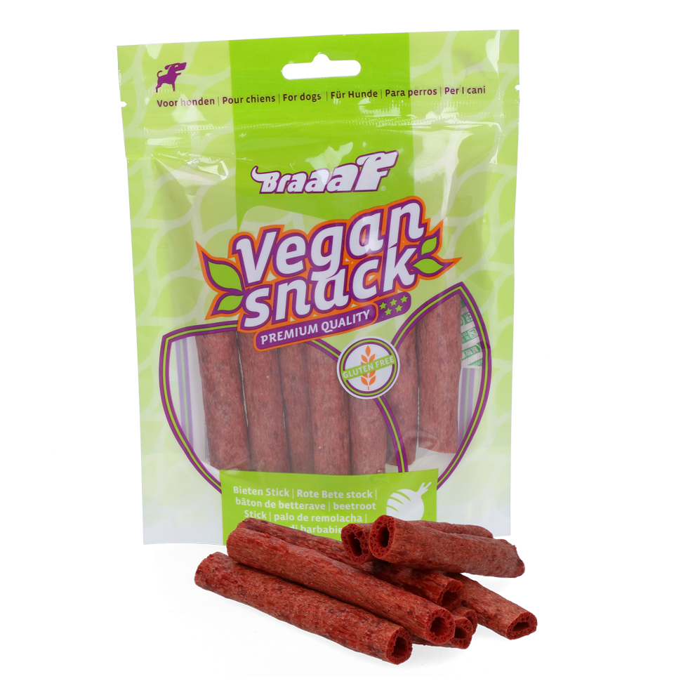Braaaf Vegan Snack Rote Bete Stick - 12 cm