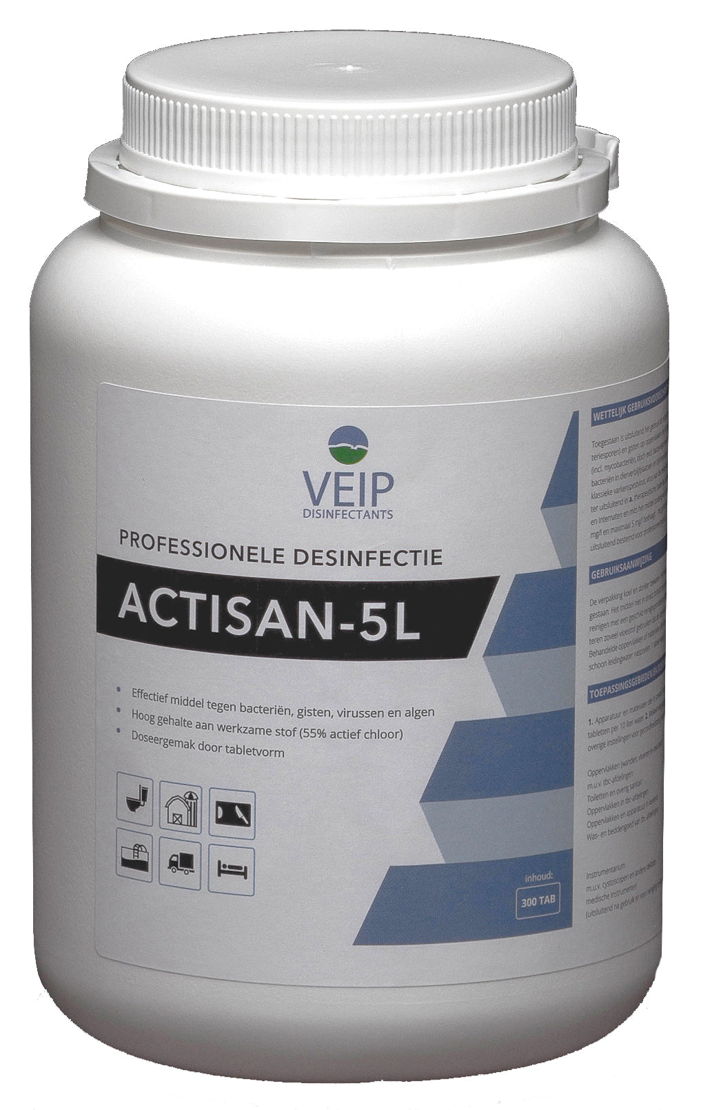 Veip Actisan 5L 300 St.