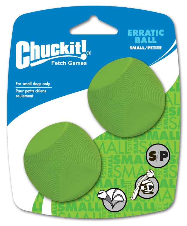 Chuckit! Erratic Ball S (2 pack)