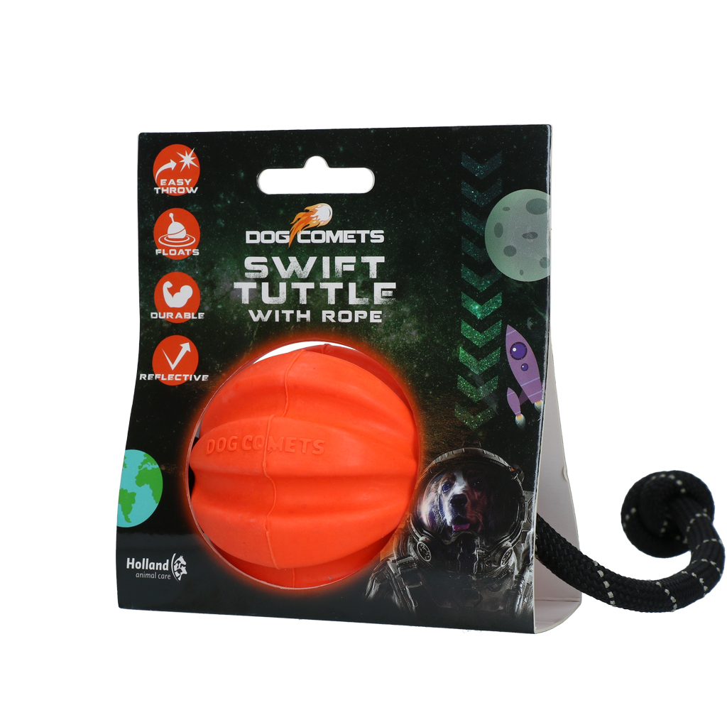 Dog Comets Swift Tuttle Mit Seil Orange