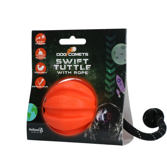 Dog Comets Swift Tuttle Mit Seil Orange